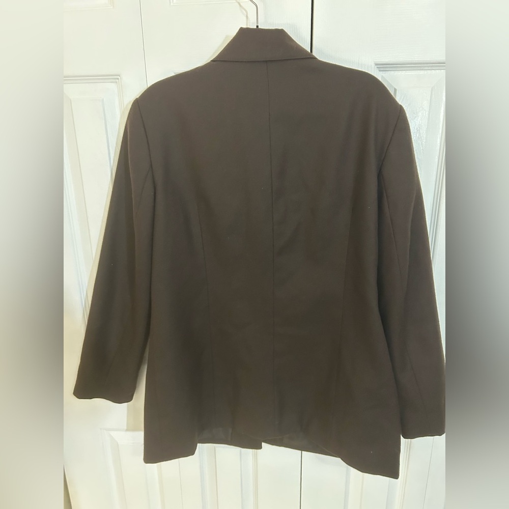 Parisian Signature Women's Brown Jacket with Zippers - Picture 2 of 8